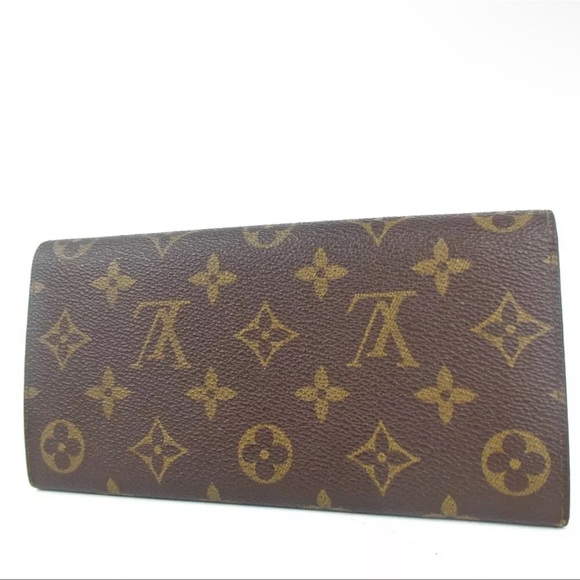 AUTH LOUIS VUITTON Monogram Long Leather Wallet - Picture 2 of 8